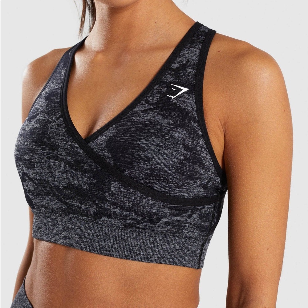 Gymshark Camo Seamless Sports Bra